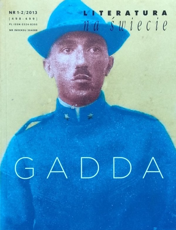 Literatura na świecie 1-2/2013 • Gadda