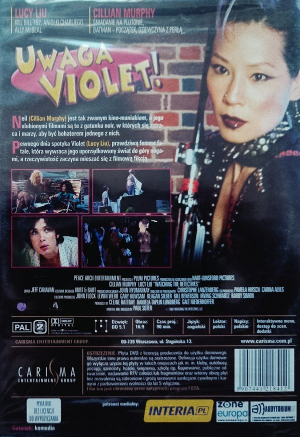 Paul Soter Uwaga Violet DVD