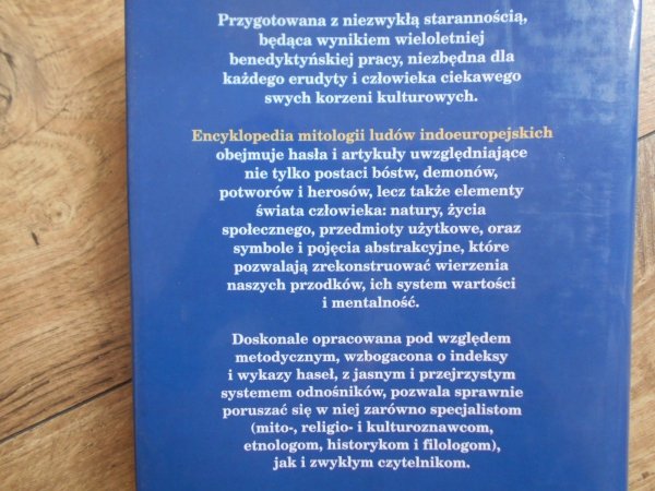 Andrzej M. Kempiński • Encyklopedia mitologii ludów indoeuropejskich