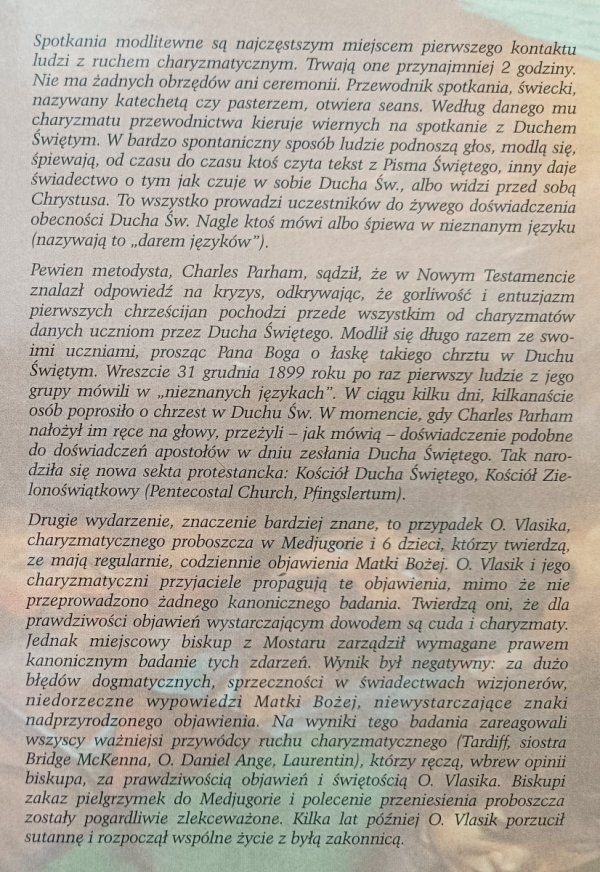 ks. Karl Stehlin Ruch charyzmatyczny. Czy to jest katolickie?