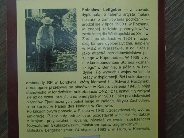 Bolesław Leitgeber • Bez przesądów i lęku. Z albumu poznańskiego dyplomaty, malarza i podróżnika