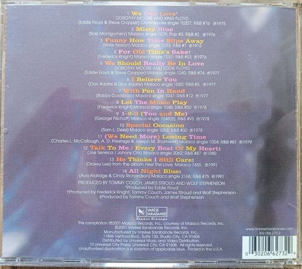 Dorothy Moore Greatest Hits CD