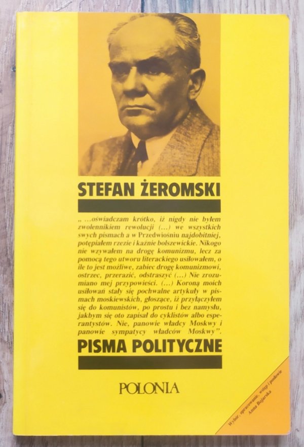 Stefan Żeromski Pisma polityczne