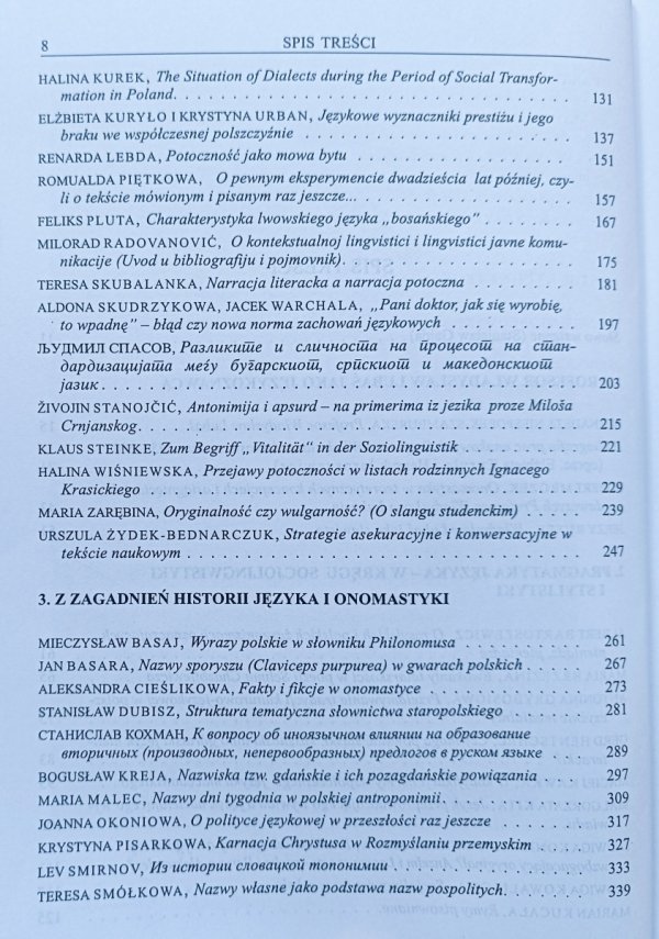 Język w przestrzeni społecznej