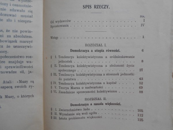 Adolf Prins O duchu rządów demokratycznych