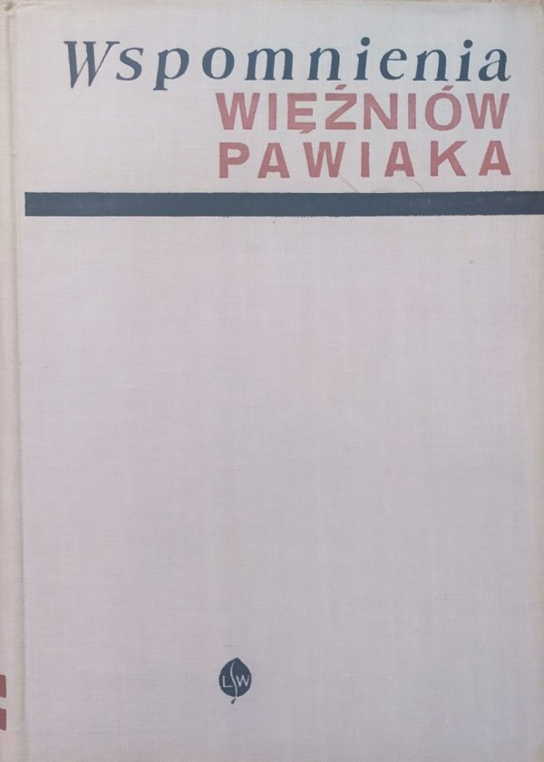 praca zbiorowa Wspomnienia więźniów Pawiaka 1939-1944