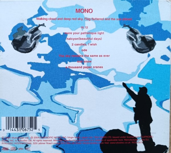 MONO Walking Cloud and Deep Red Sky, Flag Fluttered and the Sun Shined CD