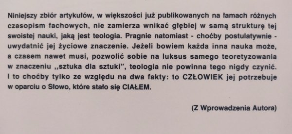 Biskup Alfons Nossol Teologia bliższa życiu
