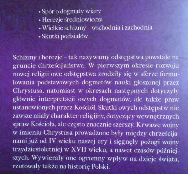 Henryk Zamojski • Schizmy i herezje. Dzieje konfliktów dzielących świat chrześcijański