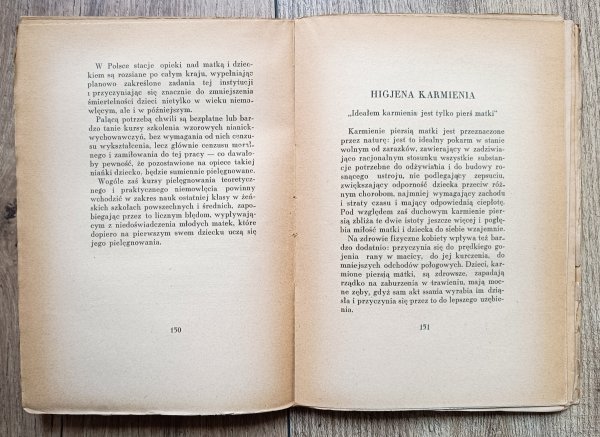 Dr. J. Śmiarowska Higjena macierzyństwa [1934]
