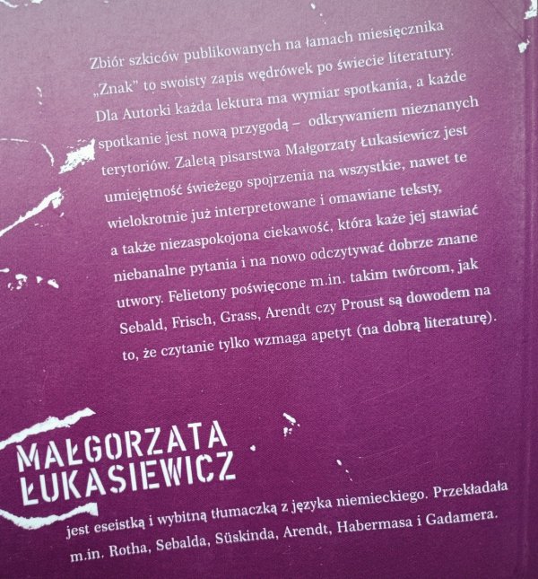 Małgorzata Łukasiewicz Rubryka pod Różą
