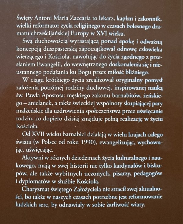 Rozpalił płomień wiary. Święty Antoni Maria Zaccaria (1502-1539)