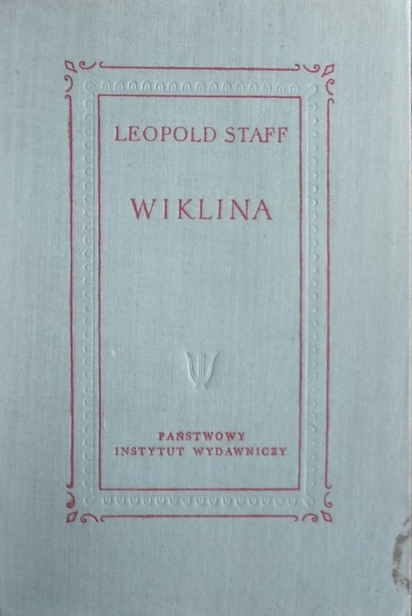 Leopold Staff • Wiklina