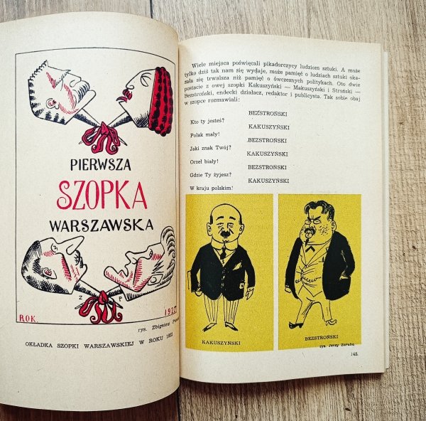 Kalendarz Szpilek 1957 / okładka Eryk Lipiński