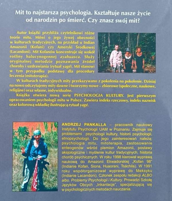 Andrzej Pankalla Psychologia mitu