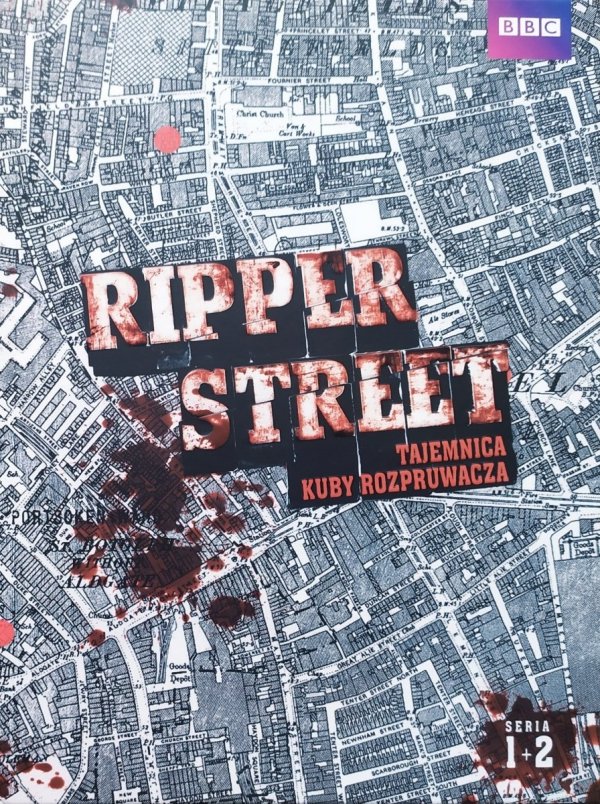 Ripper Street. Tajemnica Kuby Rozpruwacza. Seria 1 i 2 4DVD