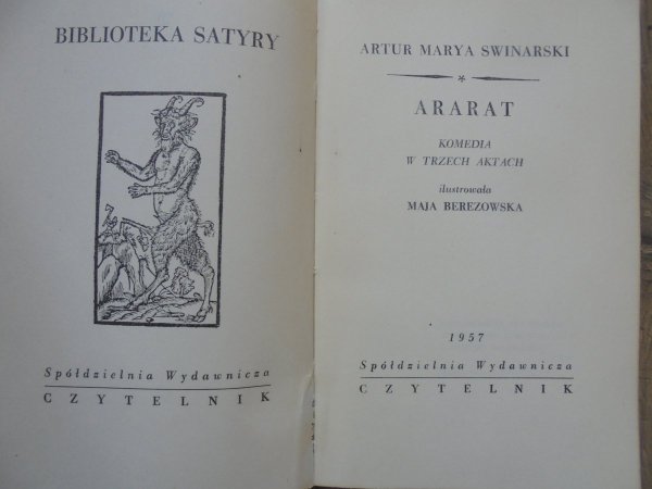 Artur Maria Swinarski • Ararat [Maja Berezowska]