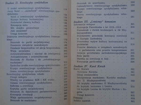 Marek Waldenberg Prekursorzy Nowej Lewicy