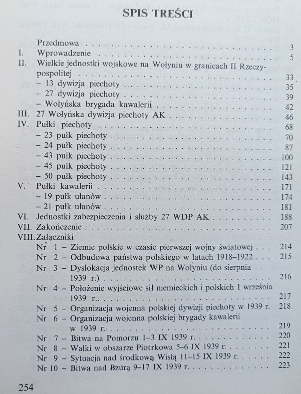 Wojskowe i historyczne tradycje 27 Wołyńskiej Dywizji Piechoty Armii Krajowej