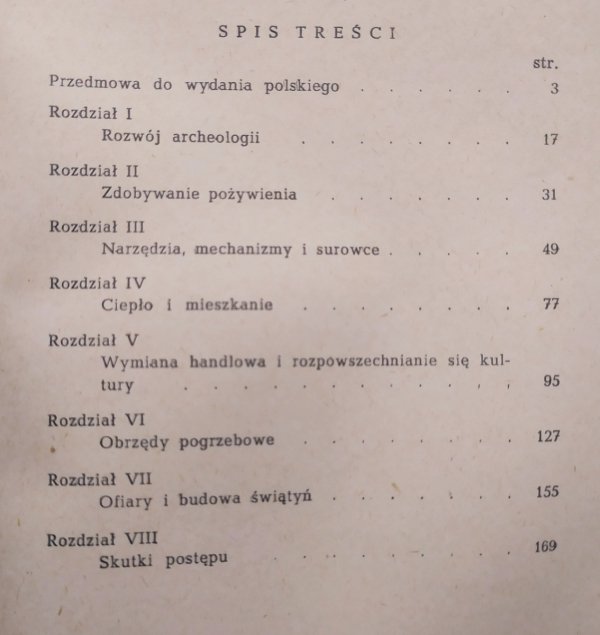 V. Gordon Childe Postęp a archeologia