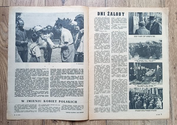 Kobieta i Życie 20 marca 1956 r. / Bolesław Bierut nie żyje