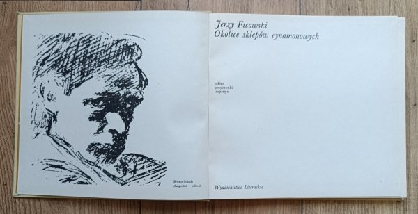 Jerzy Ficowski Okolice sklepów cynamonowych
