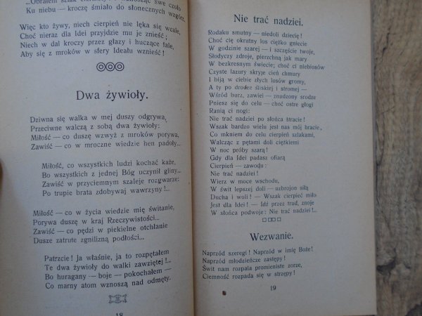 Wojciech Byczek • Echa wiejskie. Poezje [poezja ludowa, 1928]