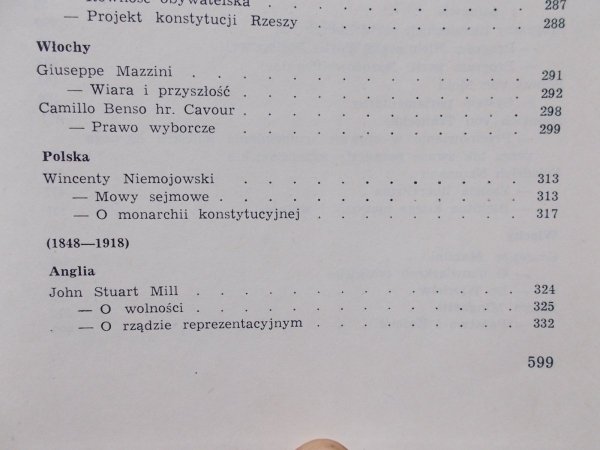 Barbara Sobolewska, Marek Sobolewski • Myśl polityczna XIX i XX wieku. Liberalizm