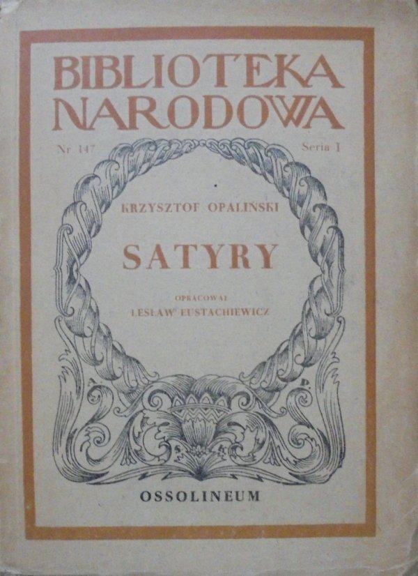 Krzysztof Opaliński • Satyry