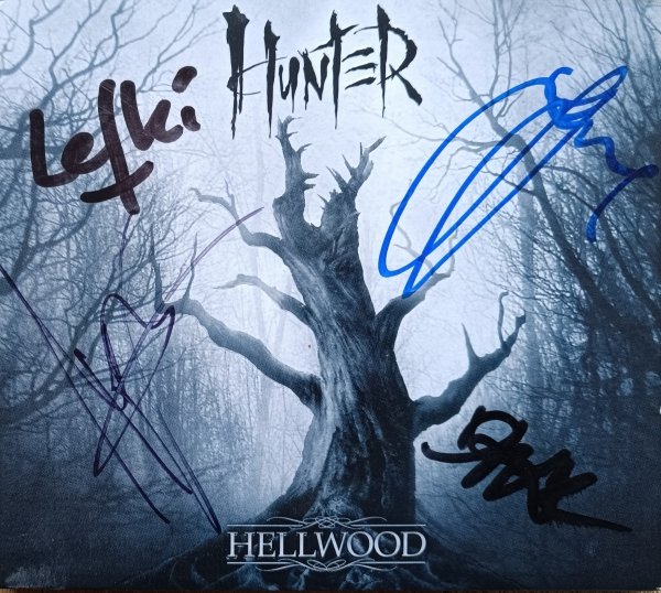 Hunter Hellwood CD / autografy muzyków