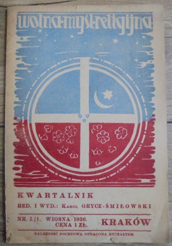 red. Karol Grycz-Śmiłowski • Wolna Myśl Religijna 1/2-1936
