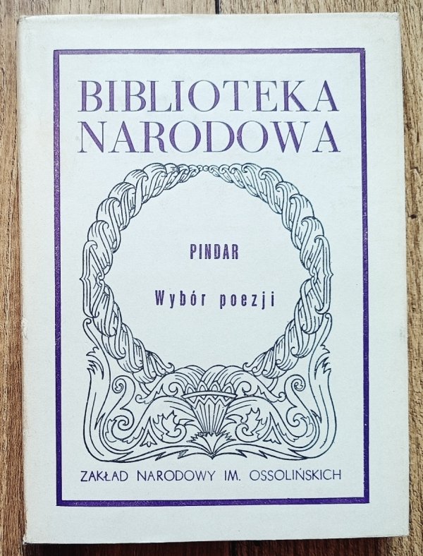 Pindar Wybór poezji