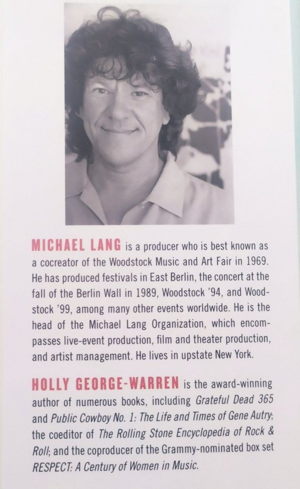 Michael Lang The Road to Woodstock: From the Man Behind the Legendary Festival