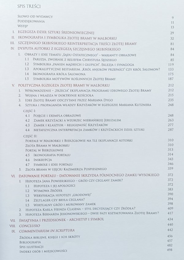 Bogna Jakubowska Magiczna przestrzeń Złotej Bramy w Malborku