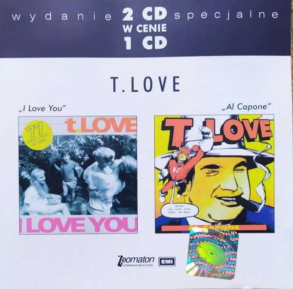 T.Love I Love You. Al Capone 2CD