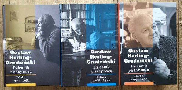 Gustaw Herling-Grudziński Dziennik pisany nocą 1971-2000 [komplet]