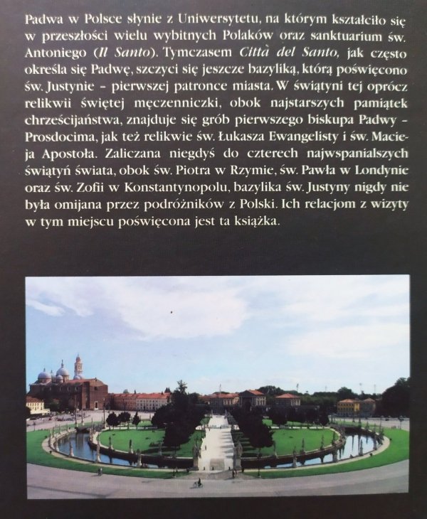 Mirosław Lenart Polscy podróżnicy w padewskiej bazylice św. Justyny