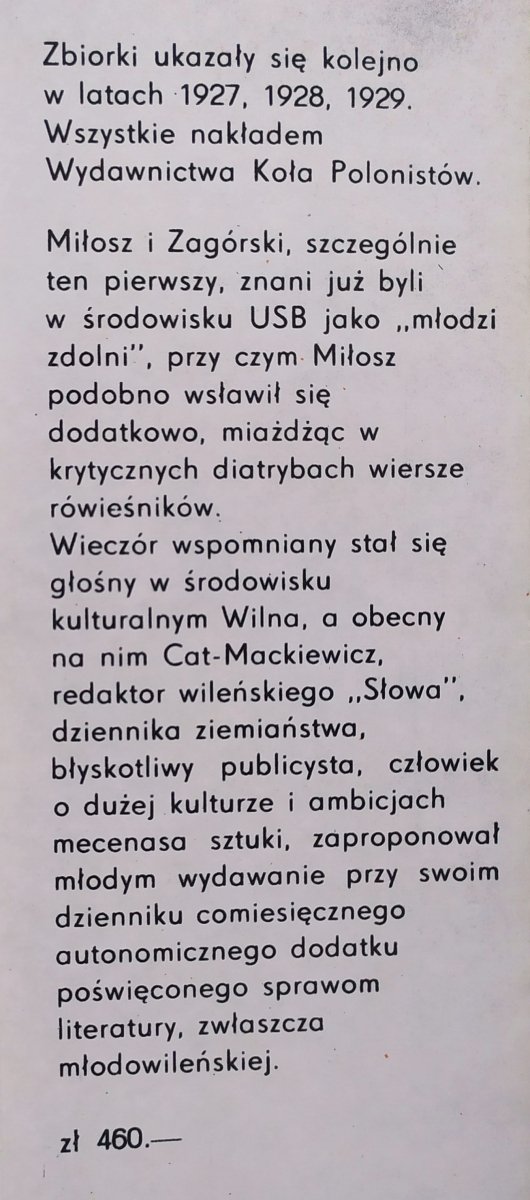 Andrzej Zieniewicz Idące Wilno. Szkice o Żaragach