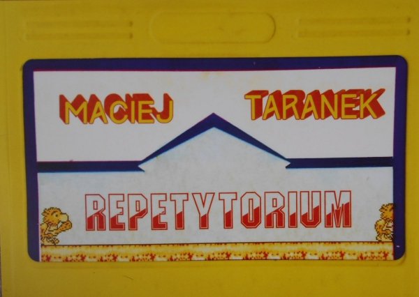 Maciej Taranek • Repetytorium