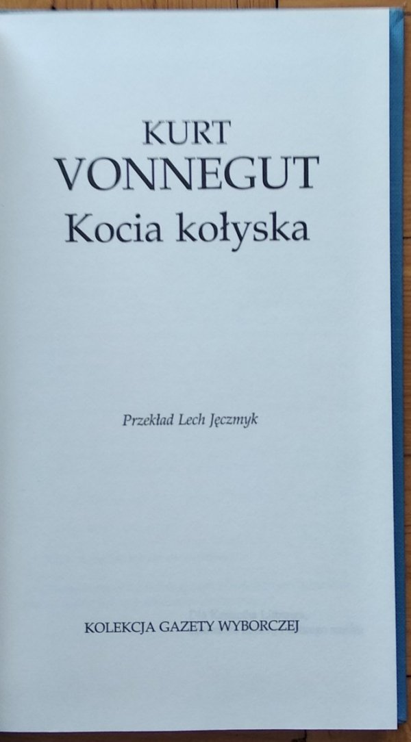 Kurt Vonnegut • Kocia kołyska