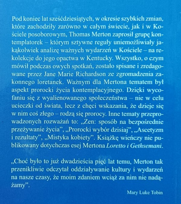 Thomas Merton Źródła kontemplacji