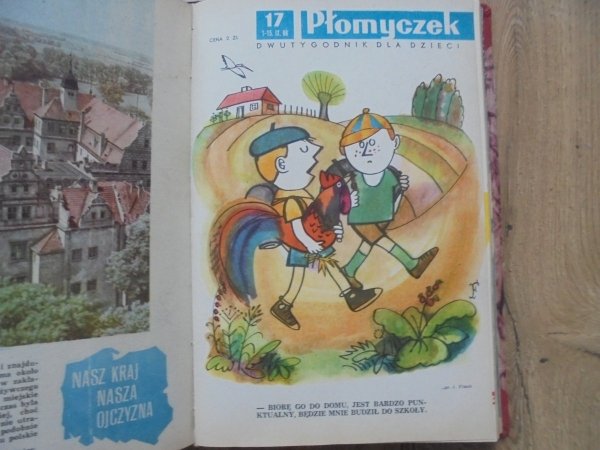 Płomyczek. Dwutygodnik dla dzieci rocznik 1966
