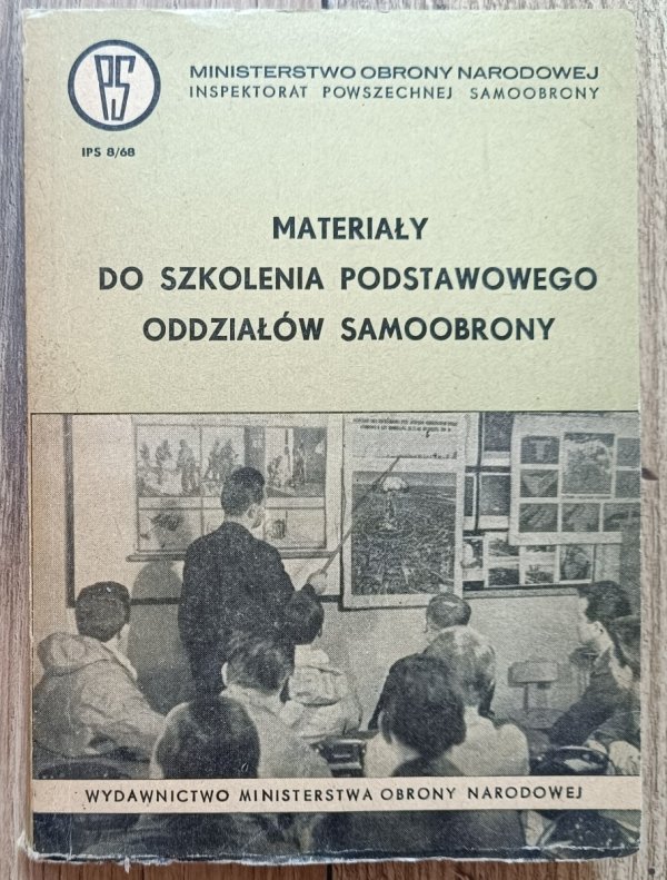 Materiały do szkolenia podstawowego oddziałów samoobrony
