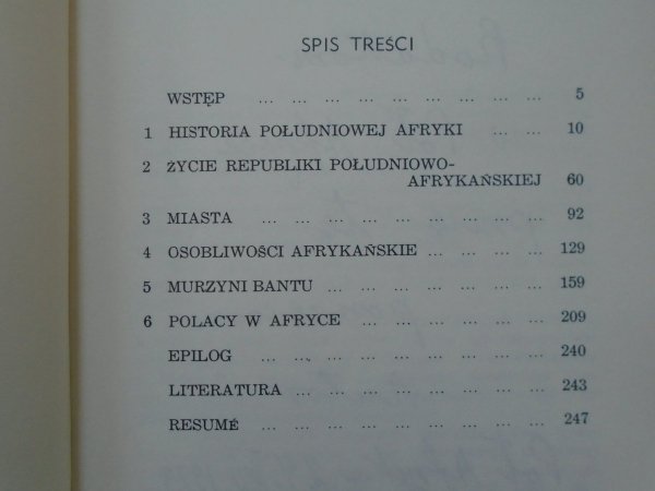 Ks. Dr Jan Jaworski • W kraju Springboka. Południowa Afryka [Henryk Samoliński]