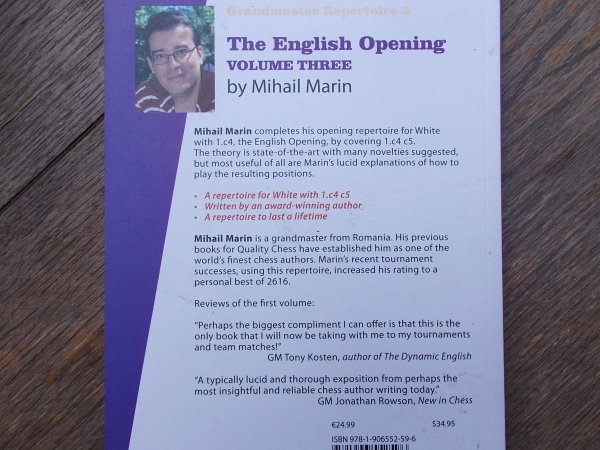 Mihail Marin • The English Opening volume three [szachy]