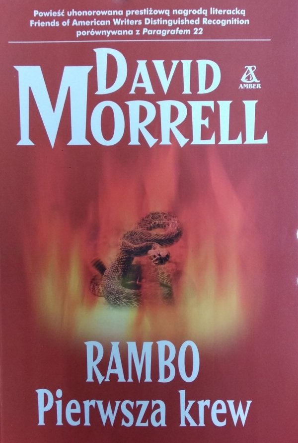 David Morrell • Rambo Pierwsza krew