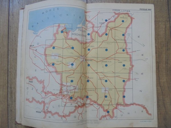 Tadeusz Grabowski • Atlas dróg samochodowych w Polsce [1939]