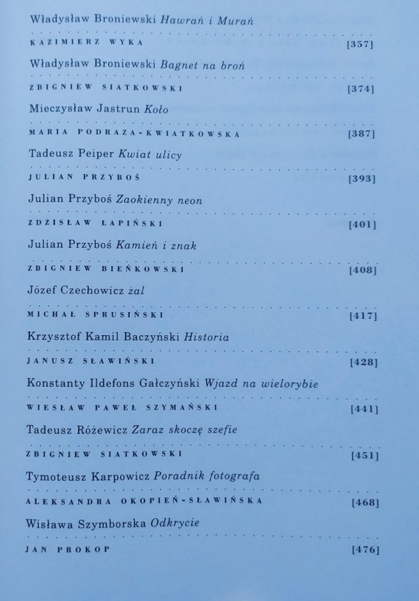 Liryka polska. Interpretacje