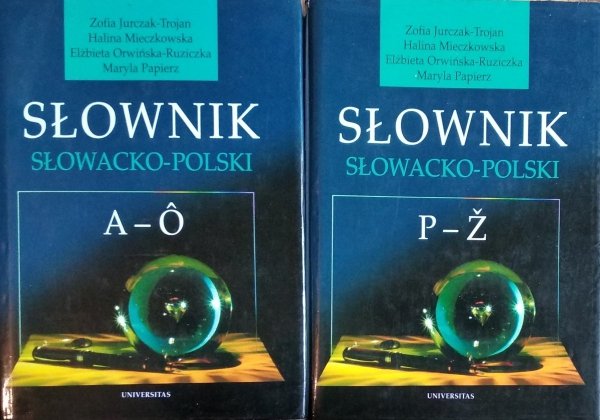 Zofia Jurczak Trojan Słownik słowacko-polski [komplet]