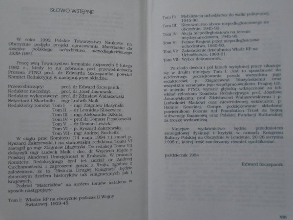 red. Zbigniew Błażyński • Władze RP na obczyźnie podczas II wojny światowej